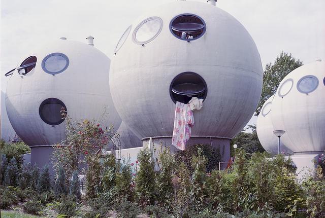 Wacky architectural exploration of the 1980s