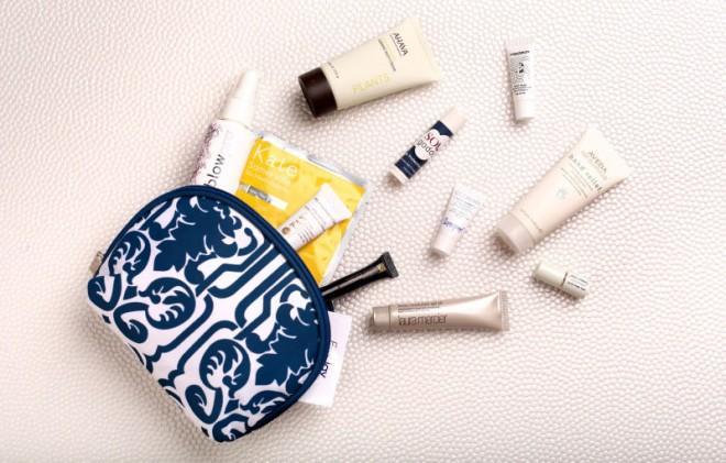 Learn how to pack the perfect beauty bag