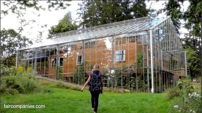 A massive greenhouse