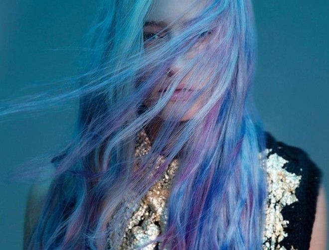 Colorful hair trend
