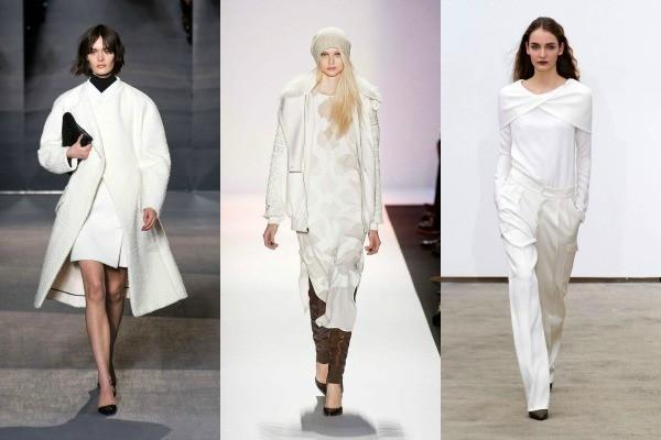 How to wear your winter whites
