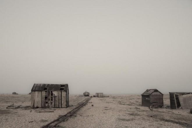 Dryness and lack of surface vegetation