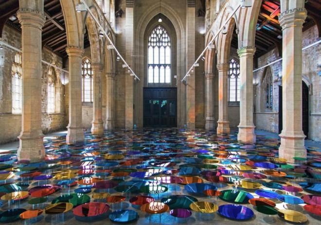 The colorful exhibition