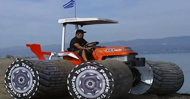 Is This A TRACTOR Or A BOAT ?