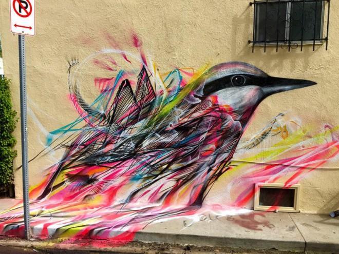 Amazing and unique bird murals