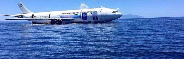 The plane from a private company