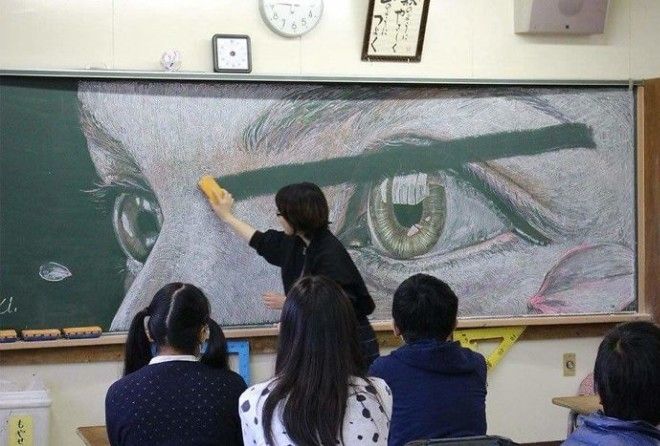 Seeing Teacher Erase Them Will Break Your Heart