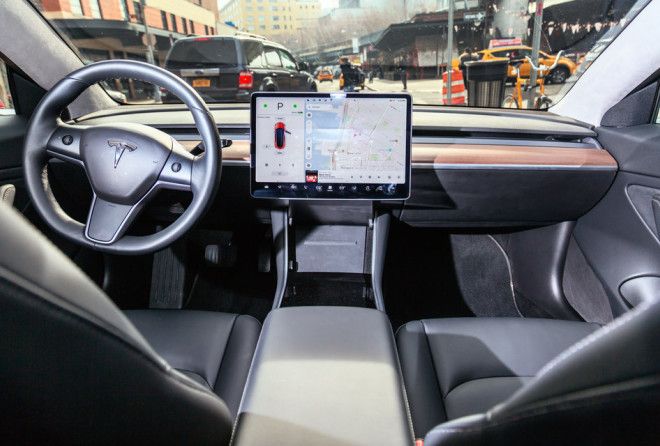 The Tesla Model 3 has the most minimalist interior we've ever seen.