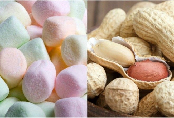 Marshmallows, of all things.