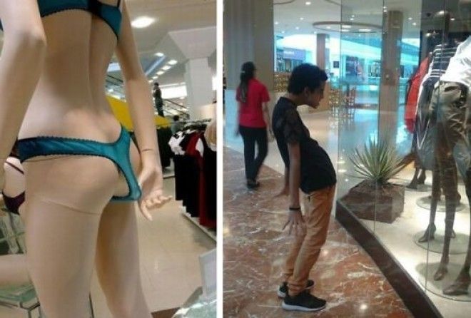 Here some of the funniest times when mannequins escaped the norm, proving shopping can still be fun.