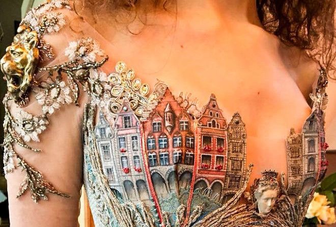 Designer Creates Dresses Like No One Else
