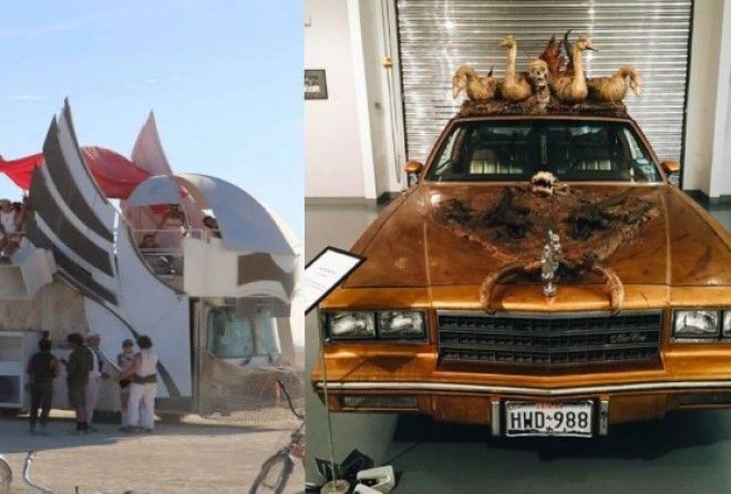 Think you could DIY an art car? Get some inspiration from these amazing artistic vehicles.